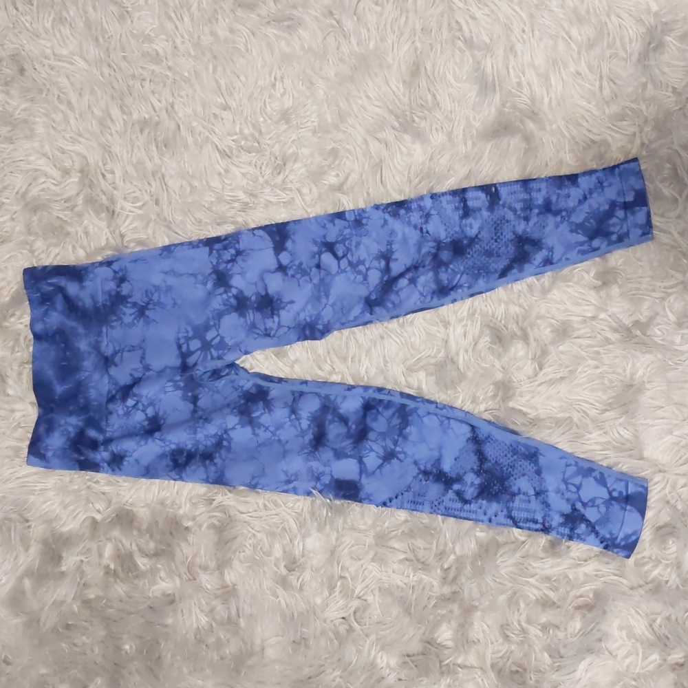 Victoria's Secret Pink Cool & Comfy Purple Tie-dye Leggings